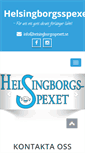 Mobile Screenshot of helsingborgsspexet.se